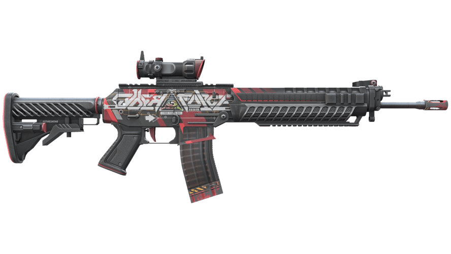 StatTrak™ SG 553 | Cyberforce (Field-Tested)