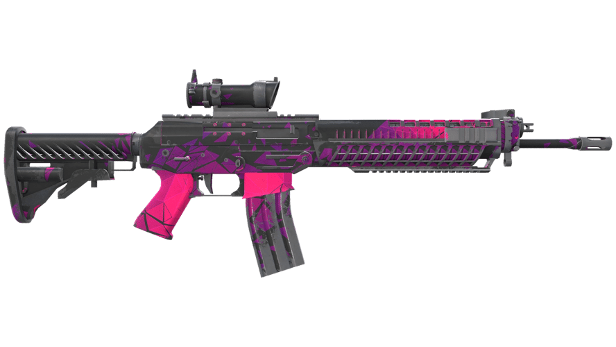 StatTrak™ SG 553 | Pulse (Well-Worn)