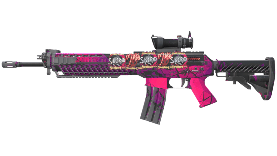 StatTrak™ SG 553 | Pulse (Well-Worn)