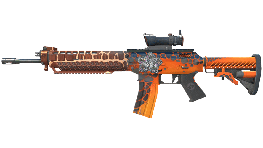 StatTrak™ SG 553 | Tiger Moth (Factory New)