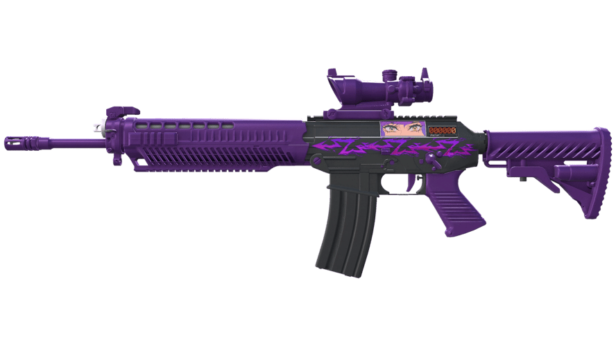 StatTrak™ SG 553 | Ultraviolet (Factory New)