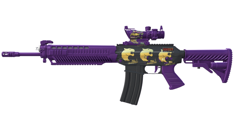 StatTrak™ SG 553 | Ultraviolet (Factory New)
