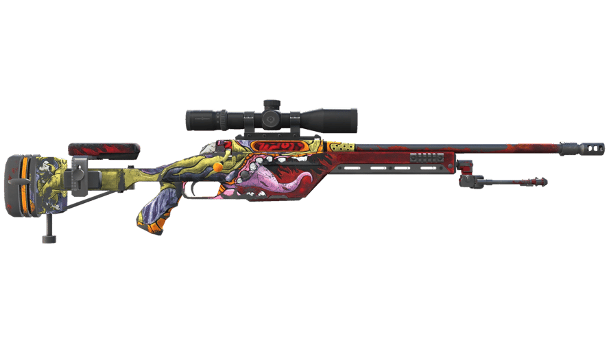 StatTrak™ SSG 08 | Bloodshot (Well-Worn)