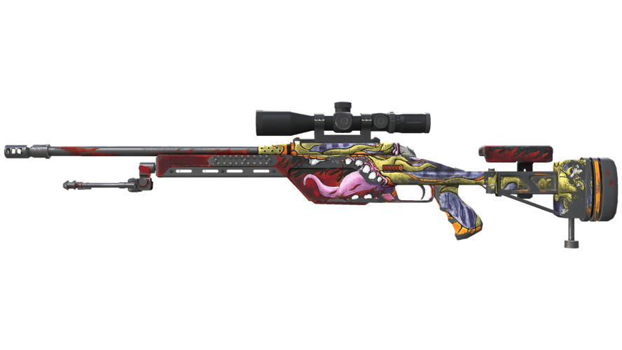 StatTrak™ SSG 08 | Bloodshot (Well-Worn)