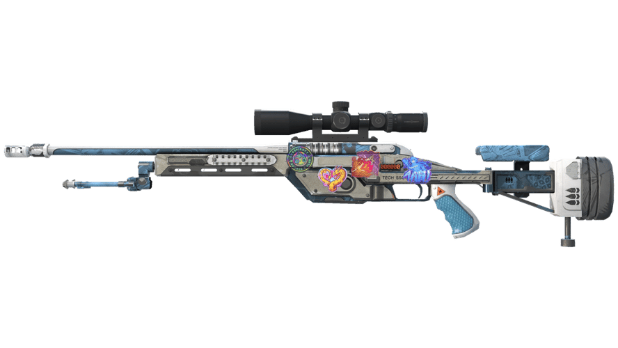 StatTrak™ SSG 08 | Ghost Crusader (Field-Tested)