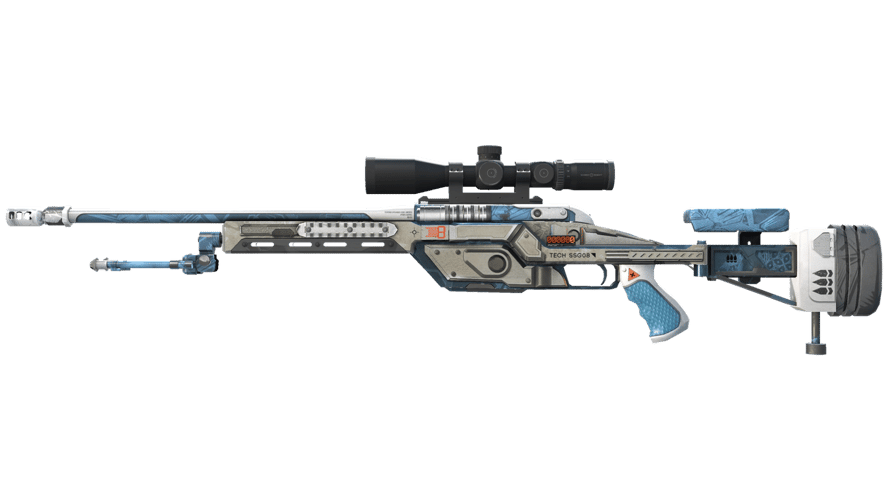 StatTrak™ SSG 08 | Ghost Crusader (Field-Tested)