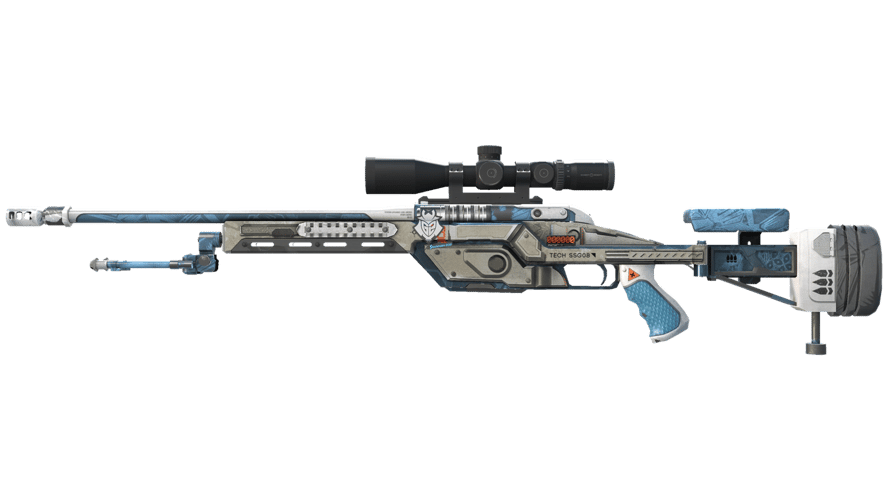 StatTrak™ SSG 08 | Ghost Crusader (Field-Tested)