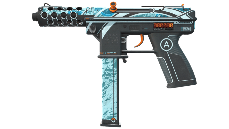 StatTrak™ Tec-9 | Avalanche (Well-Worn)