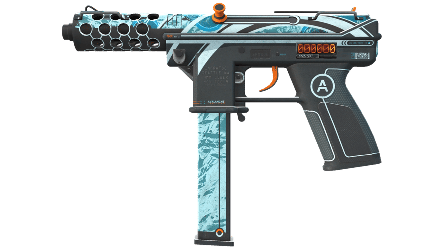 StatTrak™ Tec-9 | Avalanche (Well-Worn)