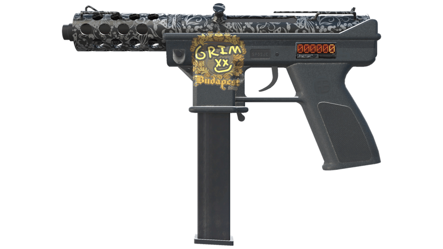 StatTrak™ Tec-9 | Cut Out (Well-Worn)