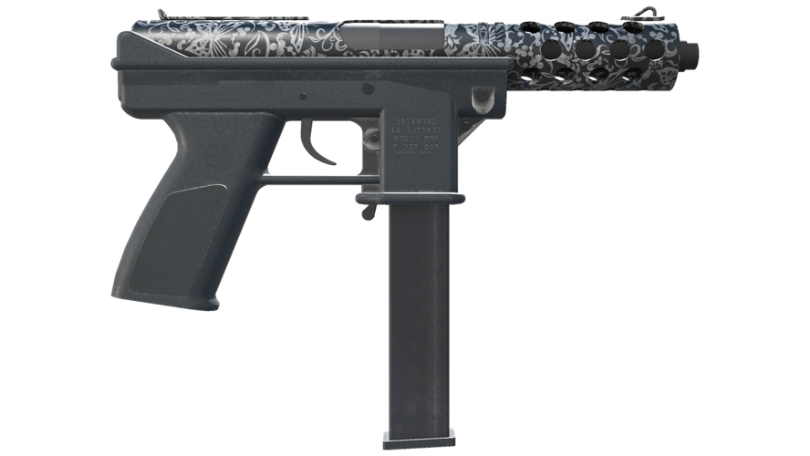 StatTrak™ Tec-9 | Cut Out (Well-Worn)