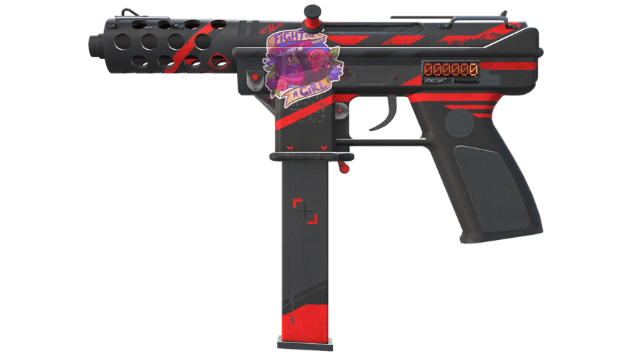 StatTrak™ Tec-9 | Isaac (Battle-Scarred)
