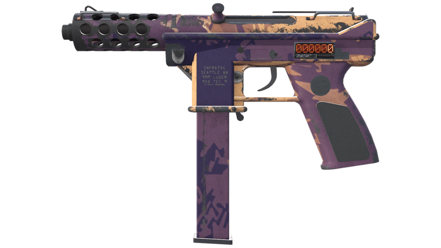 StatTrak™ Tec-9 | Песчаная буря (Закалённое в боях)