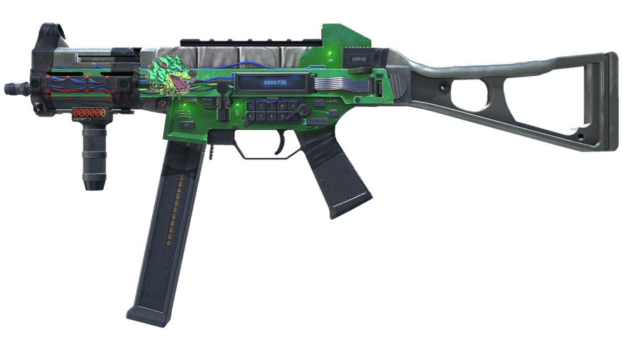 StatTrak™ UMP-45 | Plastique (Factory New)