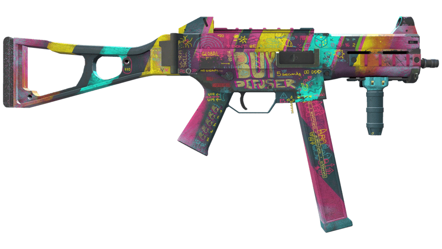 StatTrak™ UMP-45 | Wild Child (Battle-Scarred)