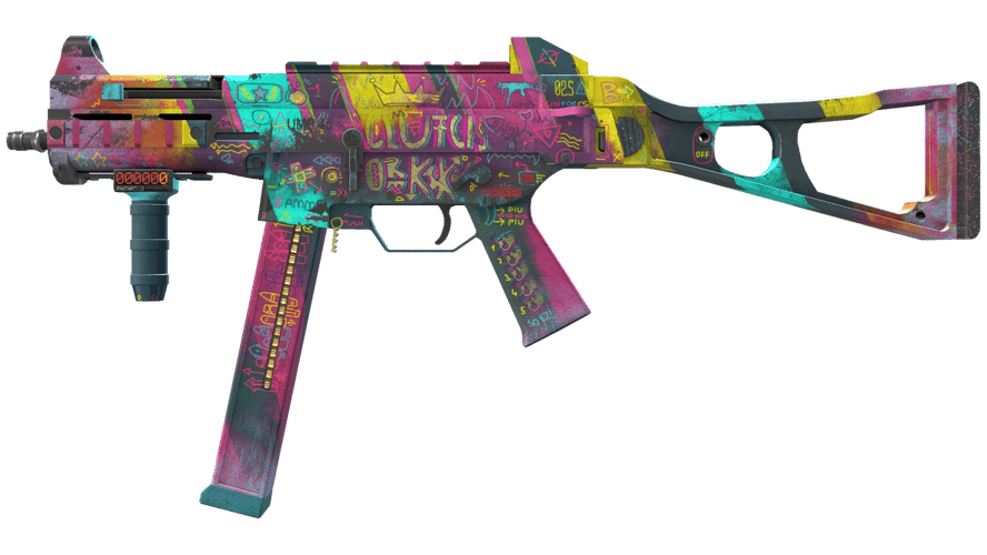 StatTrak™ UMP-45 | Wild Child (Battle-Scarred)