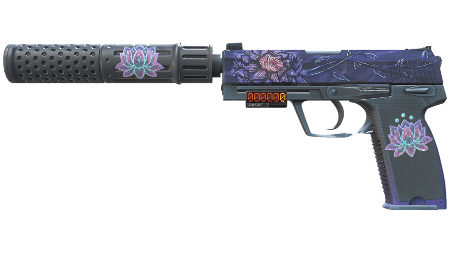 StatTrak™ USP-S | Black Lotus (Factory New)