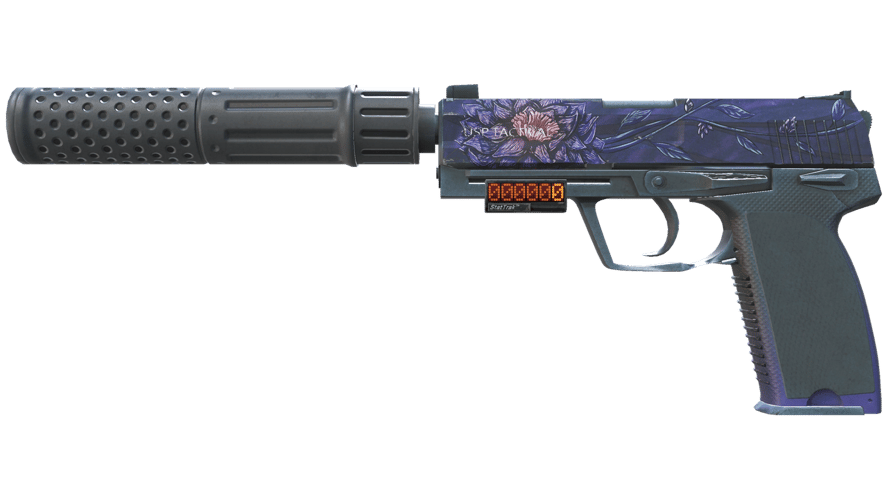 StatTrak™ USP-S | Black Lotus (Well-Worn)