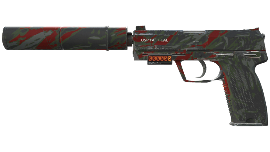 StatTrak™ USP-S | Кровавый тигр (После полевых испытаний)