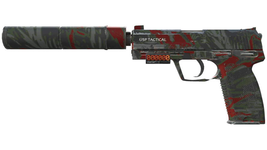 StatTrak™ USP-S | Кровавый тигр (После полевых испытаний)