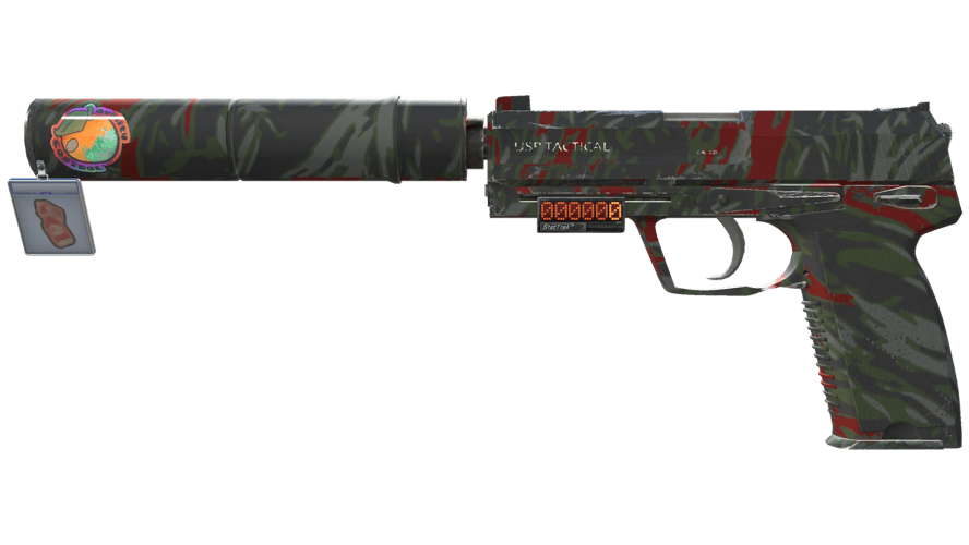 StatTrak™ USP-S | Blood Tiger (Minimal Wear)