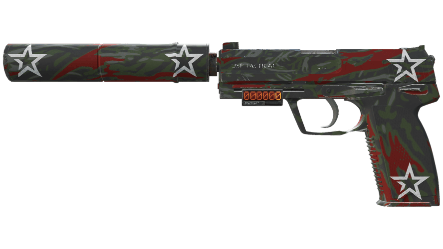 StatTrak™ USP-S | Blood Tiger (Minimal Wear)