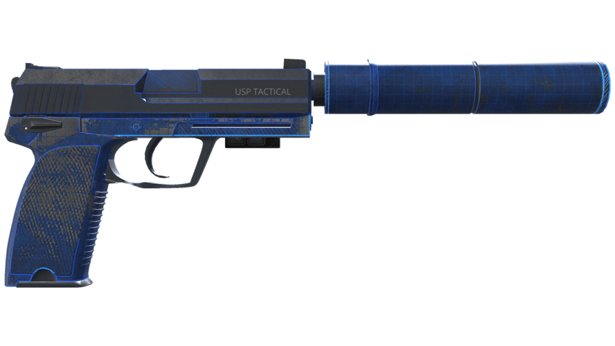 StatTrak™ USP-S | Blueprint (Battle-Scarred)