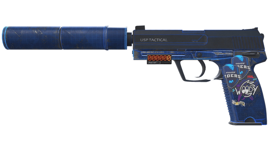 StatTrak™ USP-S | Blueprint (Battle-Scarred)