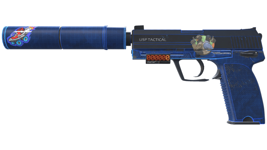 StatTrak™ USP-S | Blueprint (Field-Tested)