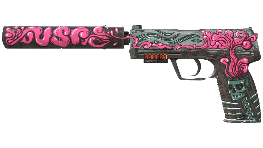 StatTrak™ USP-S | Cortex (Battle-Scarred)