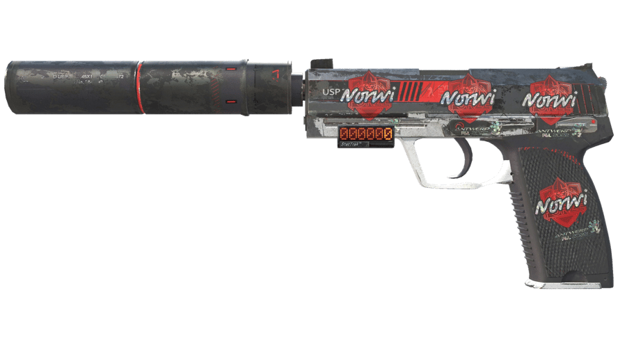 StatTrak™ USP-S | Cyrex (Battle-Scarred)