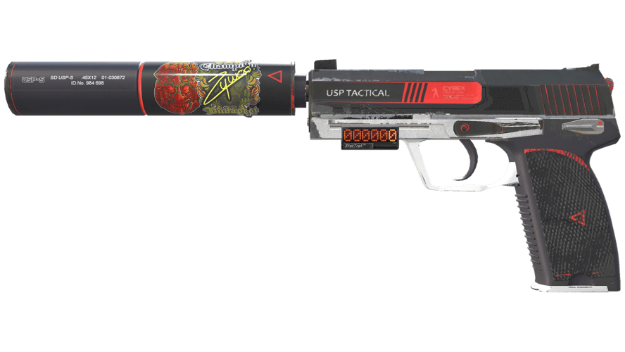 StatTrak™ USP-S | Cyrex (Field-Tested)