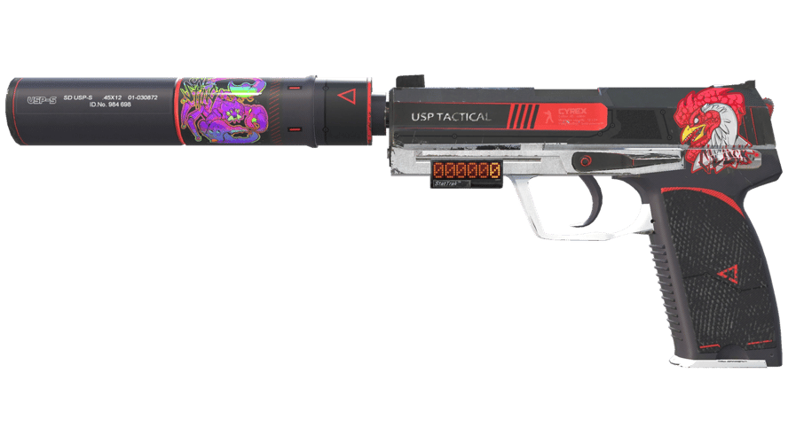 StatTrak™ USP-S | Cyrex (Minimal Wear)