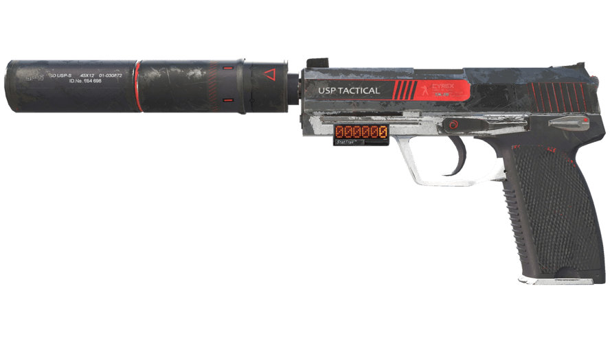 StatTrak™ USP-S | Cyrex (Well-Worn)