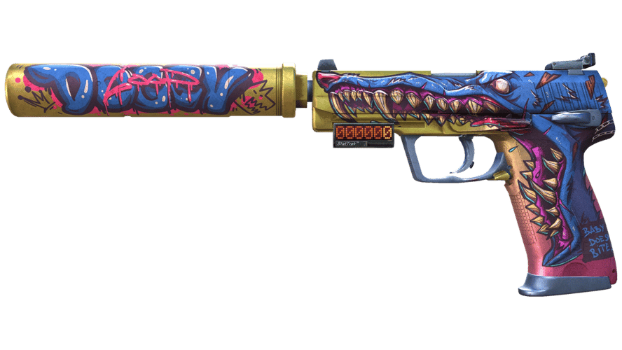 StatTrak™ USP-S | Jawbreaker (Well-Worn)