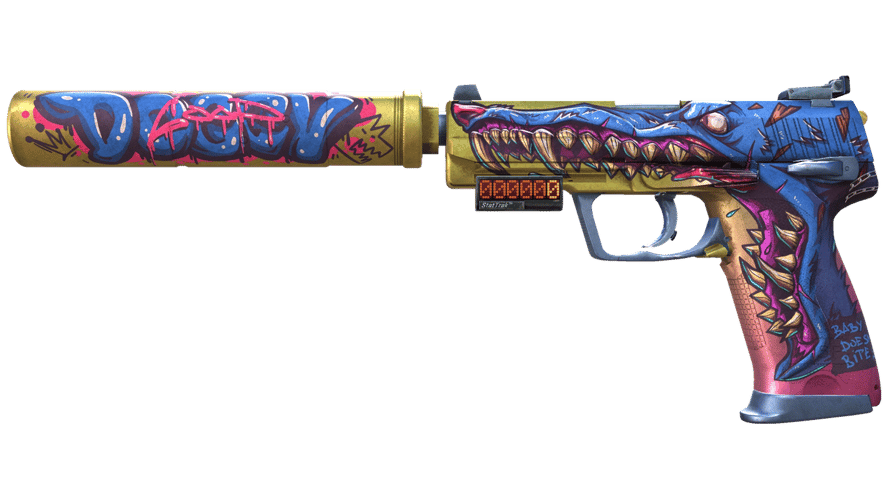 StatTrak™ USP-S | Jawbreaker (Well-Worn)