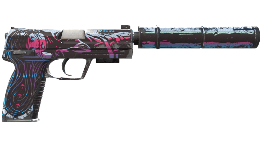 StatTrak™ USP-S | Неонуар (Закалённое в боях)