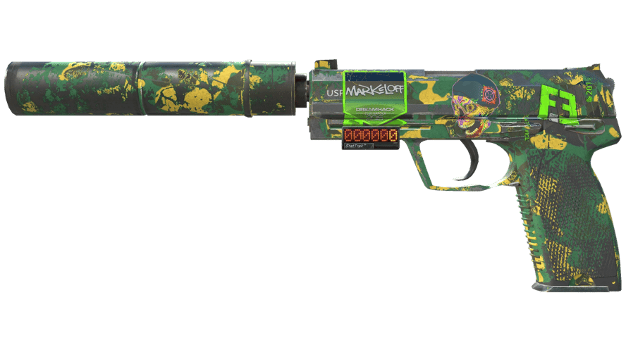 StatTrak™ USP-S | Overgrowth (Well-Worn)