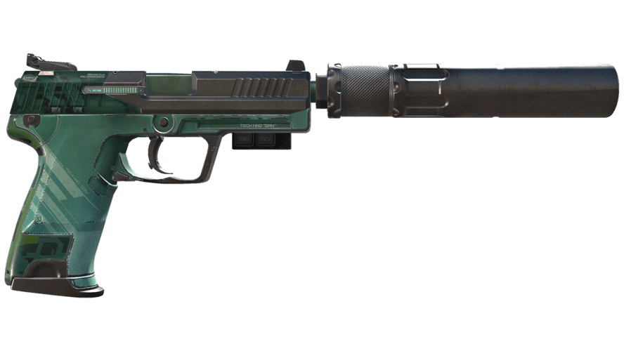 StatTrak™ USP-S | PC-GRN (Battle-Scarred)
