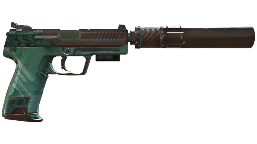 StatTrak™ USP-S | PC-GRN (Battle-Scarred)