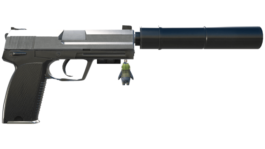 StatTrak™ USP-S | Stainless (Factory New)