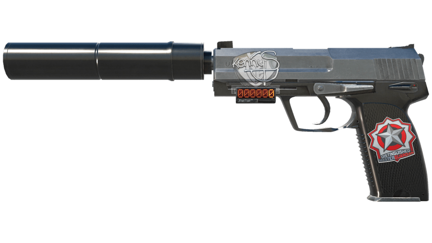StatTrak™ USP-S | Stainless (Minimal Wear)