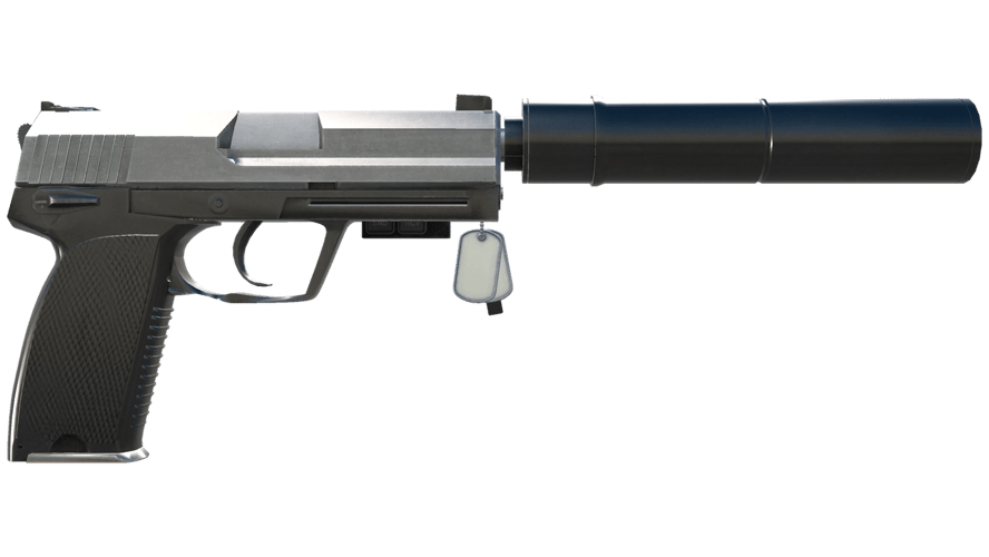 StatTrak™ USP-S | Stainless (Minimal Wear)
