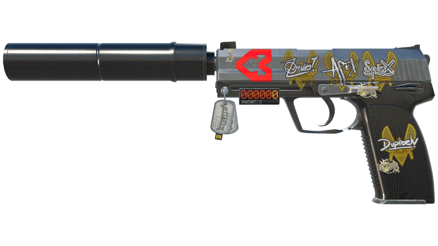 StatTrak™ USP-S | Stainless (Minimal Wear)