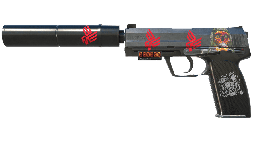 StatTrak™ USP-S | Нержавейка (Поношенное)