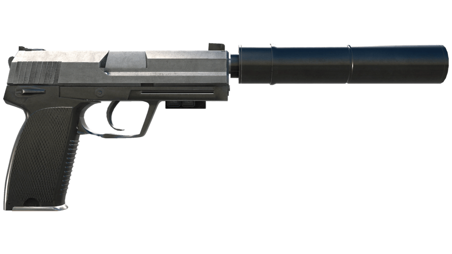 StatTrak™ USP-S | Stainless (Well-Worn)