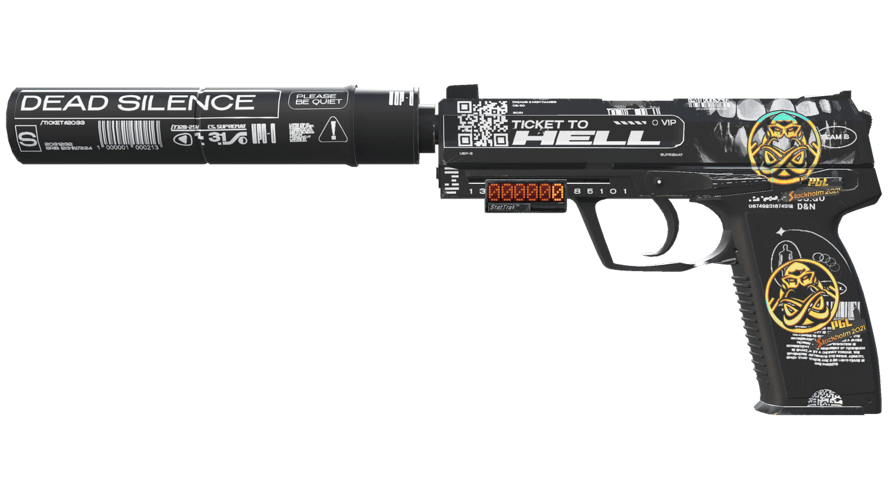StatTrak™ USP-S | Билет в ад (Прямо с завода)