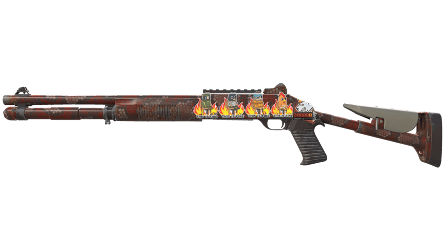 StatTrak™ XM1014 | Red Python (Minimal Wear)