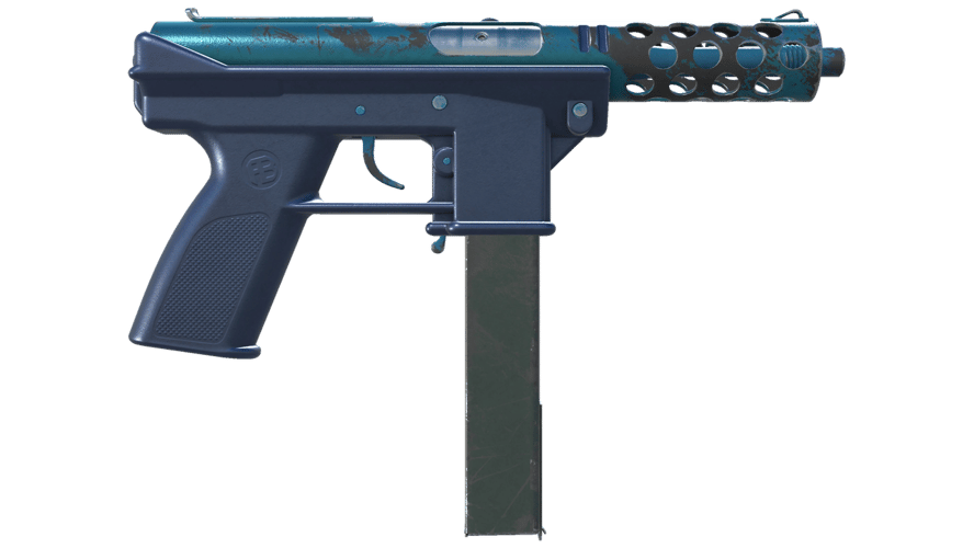 Tec-9 | Blue Blast (Well-Worn)