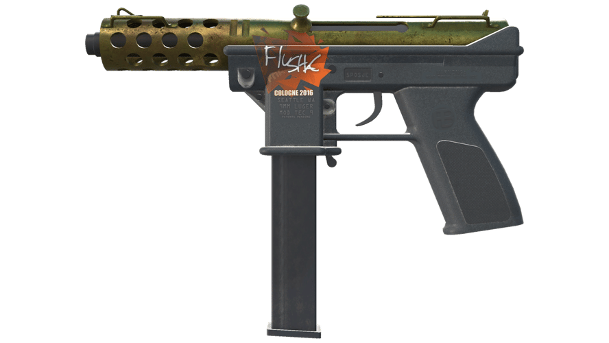 Tec-9 | Brass (Battle-Scarred)